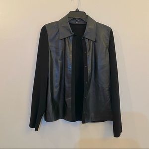 Anne Klein leather jacket